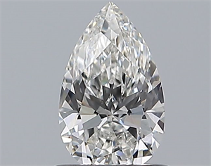 Picture of Natural Diamond 0.71 Carats, Pear with  Cut, G Color, VS1 Clarity and Certified by GIA