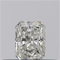 Diamante Natural 0.24 quilates, Radiante , Color E, claridad VVS1 y certificado GIA