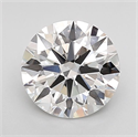 Del inventario de diamantes de laboratorio, 1.55 quilates, Redondo , Color F, claridad VVS2 y certificado IGI