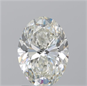 Natural Diamond 1.90 Carats, Oval with  Cut, I Color, VVS2 Clarity and Certified by GIA