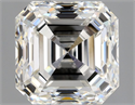 Natural Diamond 1.70 Carats, Asscher with  Cut, G Color, VVS2 Clarity and Certified by GIA