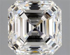 Picture of Natural Diamond 1.70 Carats, Asscher with  Cut, G Color, VVS2 Clarity and Certified by GIA