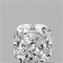 Natural Diamond 0.60 Carats, Cushion with  Cut, F Color, VVS2 Clarity and Certified by GIA