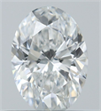 Diamante Natural 0.60 quilates, Ovalado , Color D, claridad VS2 y certificado GIA