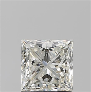 Foto Diamante Natural 1.20 quilates, Princesa , Color K, claridad SI1 y certificado GIA de