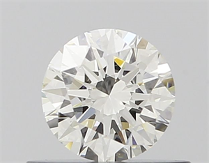 Picture of Natural Diamond 0.40 Carats, Round with Excellent Cut, H Color, VVS2 Clarity and Certified by GIA