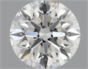Natural Diamond 0.90 Carats, Round with Excellent Cut, G Color, SI1 Clarity and Certified by IGI