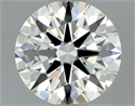 Diamante Natural 0.50 quilates, Redondo , Color J, claridad IF y certificado GIA