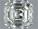 Diamante Natural 1.18 quilates, Asscher , Color I, claridad VVS1 y certificado GIA