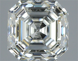 Foto Diamante Natural 1.18 quilates, Asscher , Color I, claridad VVS1 y certificado GIA de
