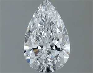 Foto Diamante Natural 0.60 quilates, De pera , Color D, claridad SI1 y certificado GIA de