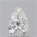 Natural Diamond 0.72 Carats, Pear with  Cut, E Color, VS1 Clarity and Certified by GIA