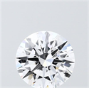 Del inventario de diamantes de laboratorio, 1.55 quilates, Redondo , Color D, claridad VVS2 y certificado IGI