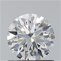 Natural Diamond 0.80 Carats, Round with Excellent Cut, G Color, VVS2 Clarity and Certified by GIA
