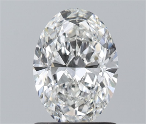 Foto Diamante Natural 1.01 quilates, Ovalado , Color G, claridad VS2 y certificado GIA de