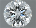 Natural Diamond 0.80 Carats, Round with Excellent Cut, I Color, SI1 Clarity and Certified by GIA