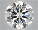 Lab Grown Diamond 7.02 Carats, Round with Excellent Cut, F Color, VVS2 Clarity and Certified by IGI