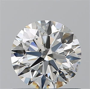 Foto Diamante Natural 0.80 quilates, Redondo , Color J, claridad SI1 y certificado GIA de