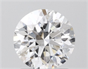 Lab Grown Diamond 1.50 Carats, Round with Ideal Cut, D Color, VVS2 Clarity and Certified by IGI