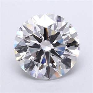 Picture of Lab Grown Diamond 4.51 Carats, Round with Ideal Cut, E Color, VS1 Clarity and Certified by IGI