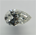 Natural Diamond 0.28 Carats, Pear with  Cut, F Color, SI1 Clarity and Certified by GIA
