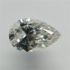 Picture of Natural Diamond 0.28 Carats, Pear with  Cut, F Color, SI1 Clarity and Certified by GIA