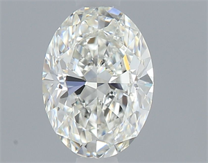 Picture of Natural Diamond 0.50 Carats, Oval with  Cut, I Color, VVS2 Clarity and Certified by GIA
