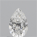 Diamante Natural 0.60 quilates, De pera , Color F, claridad VS2 y certificado GIA