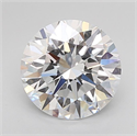 Del inventario de diamantes de laboratorio, 2.26 quilates, Redondo , Color E, claridad IF y certificado IGI