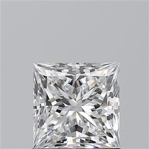 Foto Diamante Natural 1.20 quilates, Princesa , Color F, claridad VVS1 y certificado GIA de