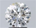 Diamante Natural 1.80 quilates, Redondo , Color I, claridad SI1 y certificado GIA