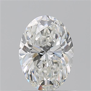 Picture of Natural Diamond 1.01 Carats, Oval with  Cut, G Color, VS2 Clarity and Certified by GIA