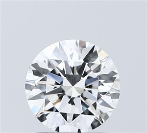 Picture of Lab Grown Diamond 1.50 Carats, Round with Ideal Cut, D Color, VVS2 Clarity and Certified by IGI