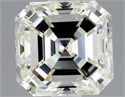 Natural Diamond 1.00 Carats, Asscher with  Cut, K Color, VS2 Clarity and Certified by GIA