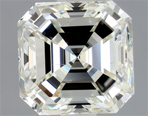 Picture of Natural Diamond 1.00 Carats, Asscher with  Cut, K Color, VS2 Clarity and Certified by GIA