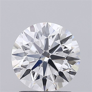 Picture of Lab Grown Diamond 1.56 Carats, Round with Ideal Cut, D Color, VS1 Clarity and Certified by IGI