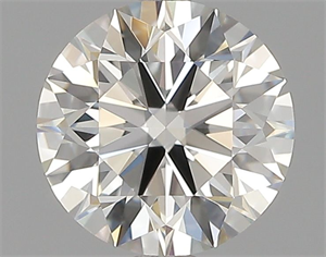 Picture of Natural Diamond 0.91 Carats, Round with Excellent Cut, J Color, IF Clarity and Certified by GIA
