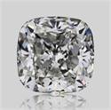 Diamante Natural 0.78 quilates, Del cojín , Color H, claridad VS1 y certificado GIA
