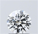 Lab Grown Diamond 1.03 Carats, Round with Ideal Cut, D Color, VVS2 Clarity and Certified by IGI