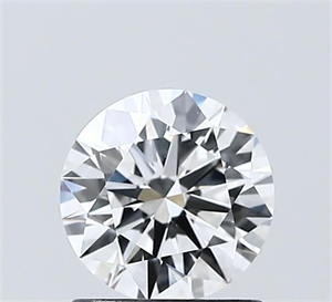 Picture of Lab Grown Diamond 1.03 Carats, Round with Ideal Cut, D Color, VVS2 Clarity and Certified by IGI