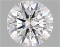 Del inventario de diamantes de laboratorio, 1.08 quilates, Redondo , Color D, claridad VVS2 y certificado IGI
