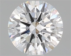 Picture of Lab Grown Diamond 1.08 Carats, Round with Excellent Cut, D Color, VVS2 Clarity and Certified by IGI