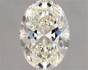 Picture of Natural Diamond 1.01 Carats, Oval with  Cut, J Color, VS2 Clarity and Certified by GIA