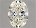 Natural Diamond 1.01 Carats, Oval with  Cut, J Color, VS2 Clarity and Certified by GIA