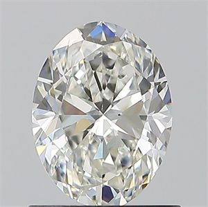 Picture of Natural Diamond 0.90 Carats, Oval with  Cut, I Color, VS1 Clarity and Certified by GIA