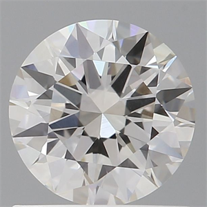 Picture of Natural Diamond 0.92 Carats, Round with Excellent Cut, H Color, VS2 Clarity and Certified by GIA