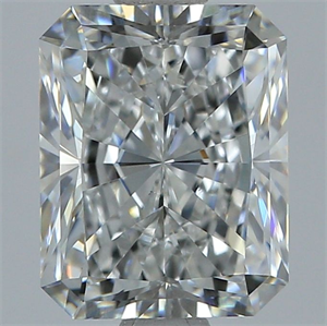 Picture of Natural Diamond 2.01 Carats, Radiant with  Cut, F Color, VS2 Clarity and Certified by GIA