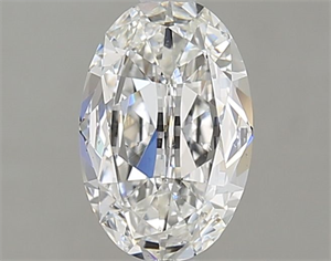 Picture of Natural Diamond 1.03 Carats, Oval with  Cut, G Color, SI1 Clarity and Certified by GIA