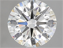 Diamante Natural 2.28 quilates, Redondo , Color J, claridad VVS1 y certificado GIA