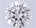 Lab Grown Diamond 7.03 Carats, Round with Excellent Cut, F Color, VS2 Clarity and Certified by IGI